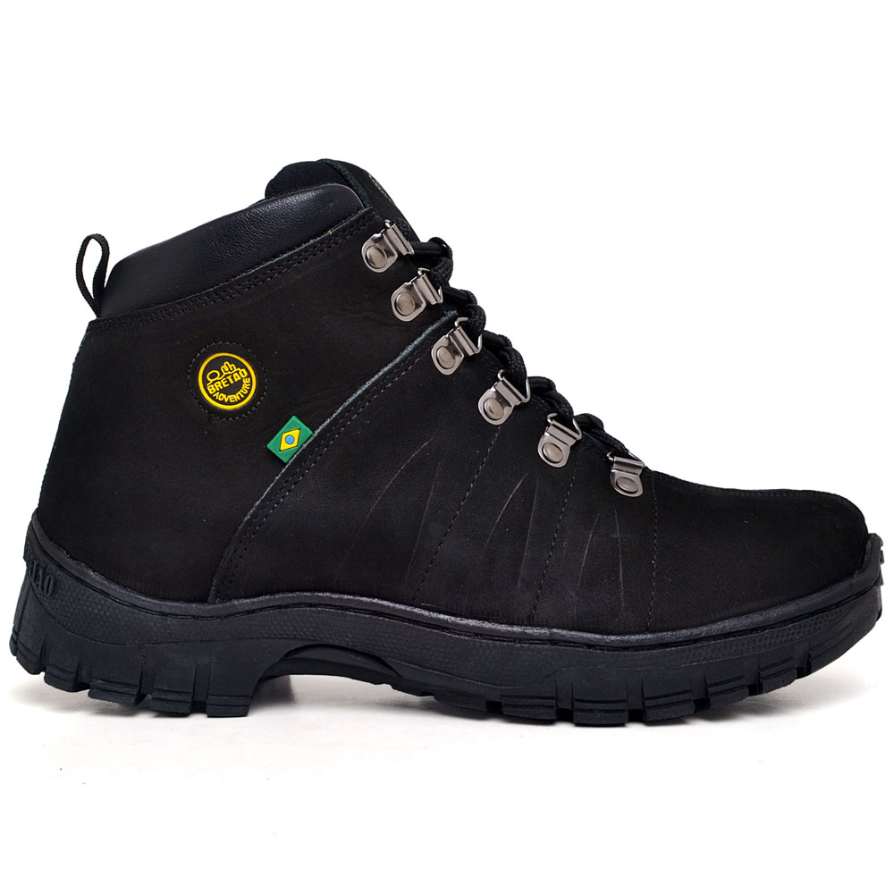 070 Nobuck Preto Trekking